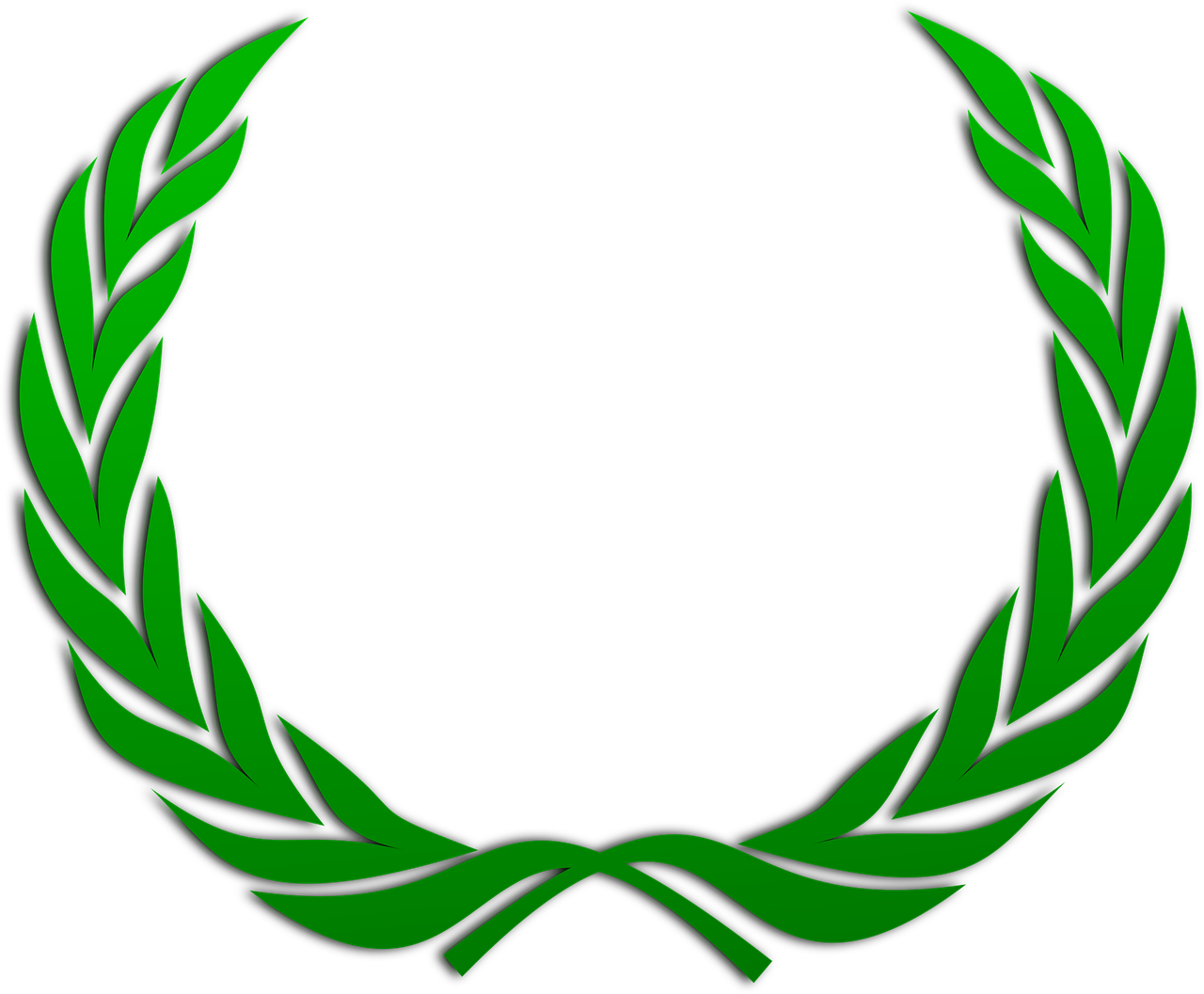 About laurel wreath, wreath, accolade, winner, award, badge, prize, leaves, nature, symbol, icon, cut out