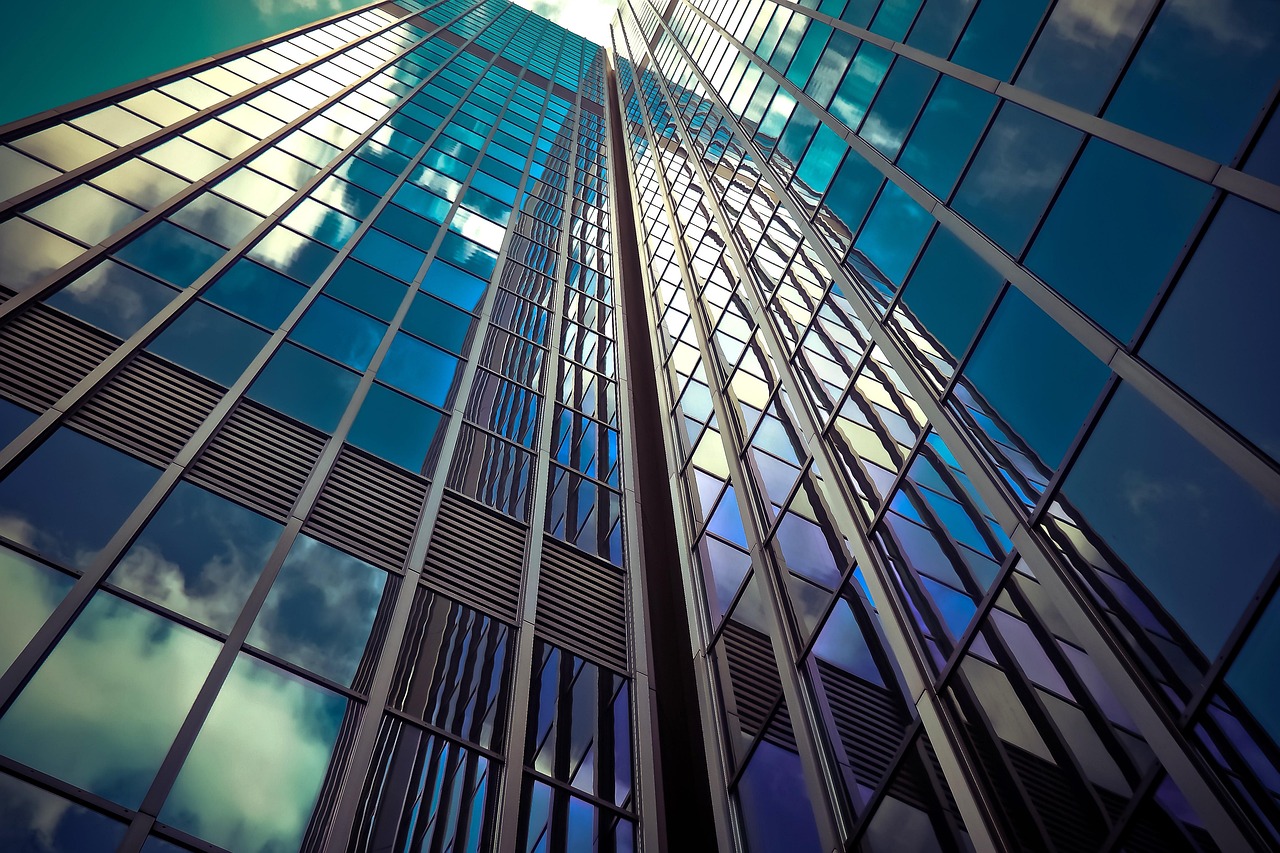 architecture, skyscraper, glass facades, modern building
