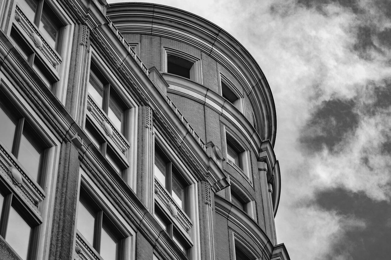 building, facade, tenement, classic, elevation, urban architecture, historic, black and white, black and white, black and white, black and white, black and white, black and white