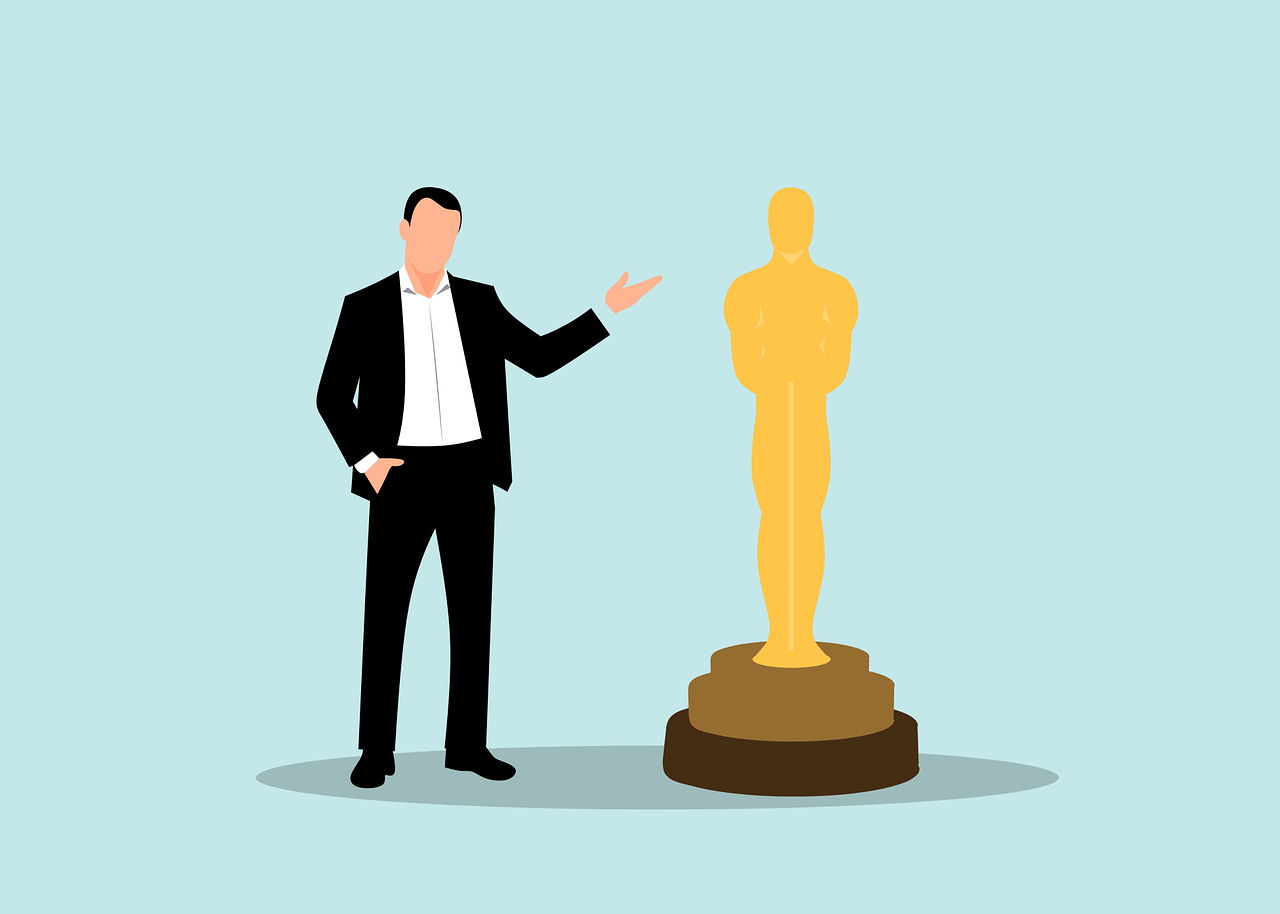 academy awards, the oscars, award, trophy, cartoon
