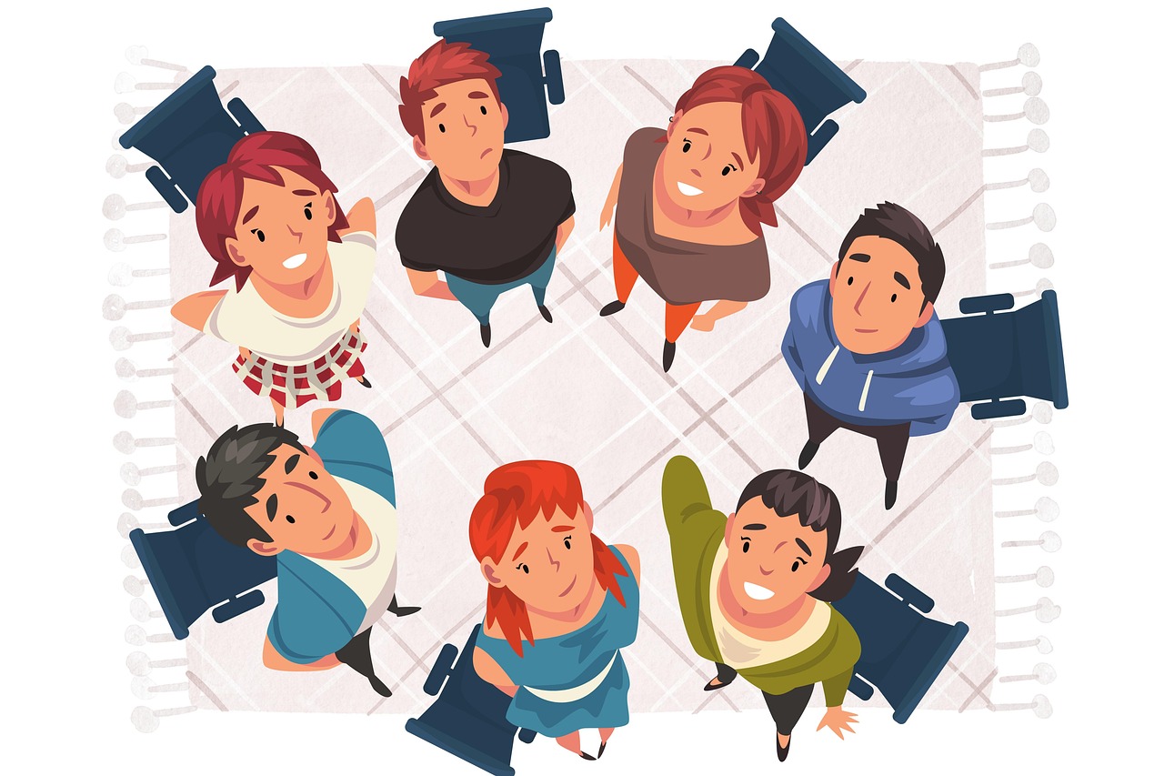 chair circle, chairs, circle, to sit, to discuss, discussion, communication, communicative, to speak, exchange, conversation, therapy, listen to, support group, group, seating circle, discussion group, discussion, discussion, discussion, support group, group, group, group, group, group