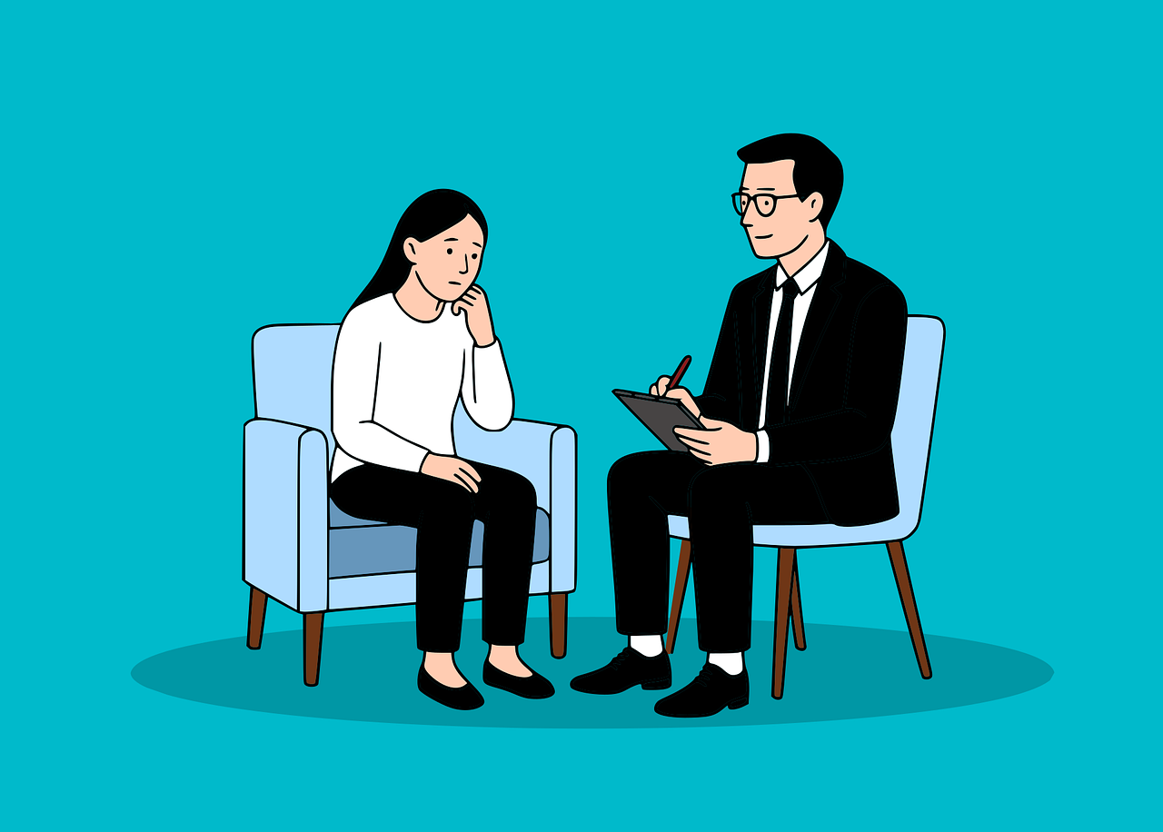 Supporting-you-in-achieving-sec-IMG.jpg therapist, counseling, therapy, psychologist, mental health, patient, discussion, conversation, support, help, listening, understanding, empathy, session, professional, healthcare, stress, anxiety, depression, sadness, communication