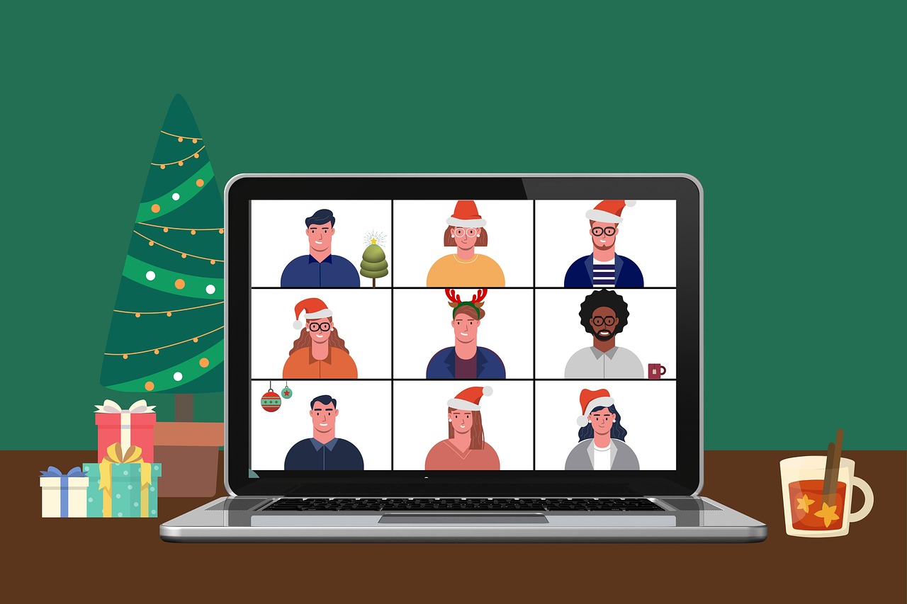 About christmas party, party, company, colleagues, team, office, christmas, christmas tree, celebration, december, online, remote, christmas party, christmas party, christmas party, company, christmas tree, christmas tree, christmas tree, december, remote, remote, remote, remote, remote