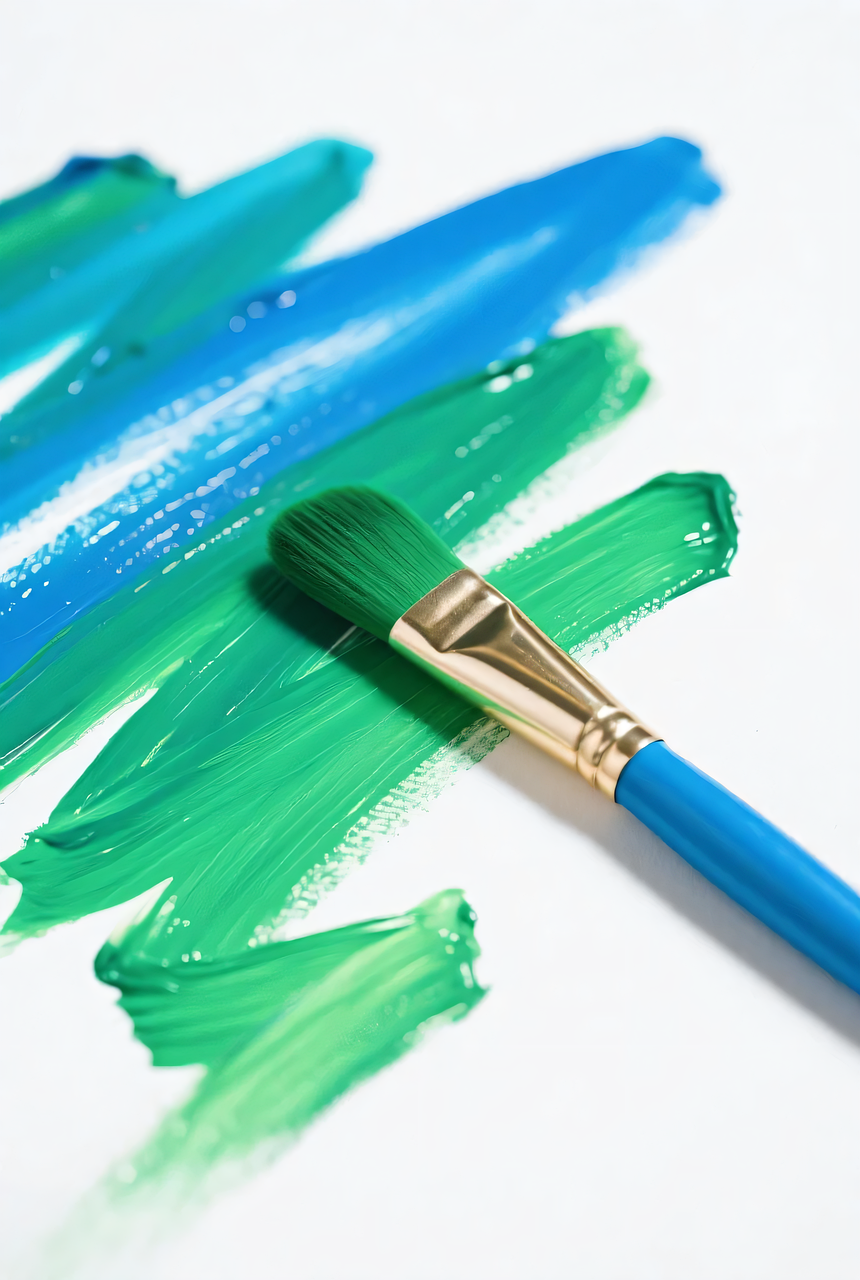 brush, painting, art, creativity, colors, creative, watercolor, box, painter, artist, colour, inspiration, brushes, artistic, canvas, generated by ai